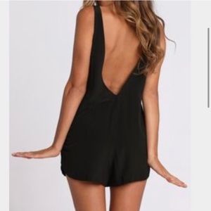 Acacia Italy black romper